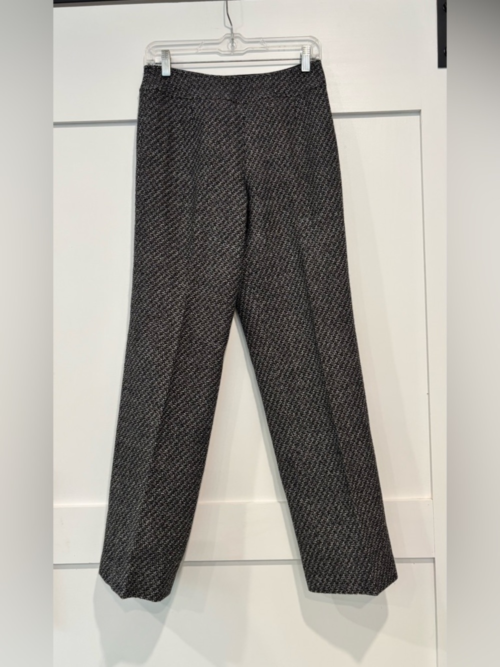 Talbots Charcoal Herringbone Two-Piece Suit Vintage Size 4 NWT - Picture 2 of 6